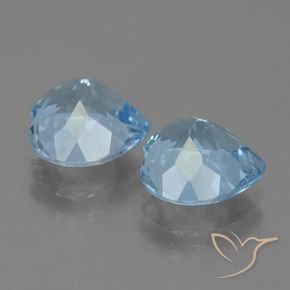 Shop natural 6.41ct スカイブルー トパーズ gems, 心臓, from ブラジル at GemSelect. In stock, global shipping!