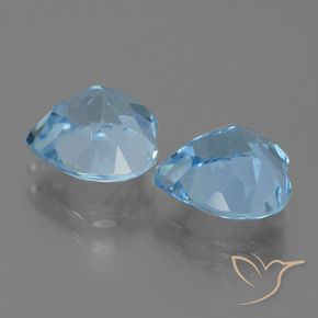 Shop natural 6.69ct スカイブルー トパーズ gems, 心臓, from ブラジル at GemSelect. In stock, global shipping!