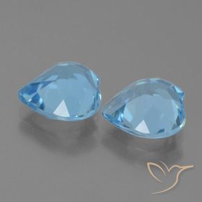 Shop natural 5.54ct スカイブルー トパーズ gems, 心臓, from ブラジル at GemSelect. In stock, global shipping!