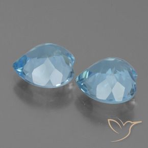 Shop natural 5.96ct スカイブルー トパーズ gems, 心臓, from ブラジル at GemSelect. In stock, global shipping!