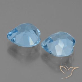 Shop natural 6.13ct スカイブルー トパーズ gems, 心臓, from ブラジル at GemSelect. In stock, global shipping!