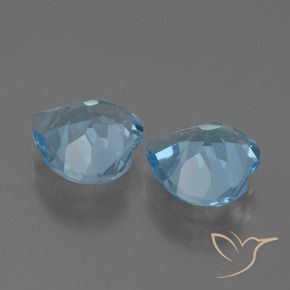 Shop natural 5.36ct スカイブルー トパーズ gems, 心臓, from ブラジル at GemSelect. In stock, global shipping!