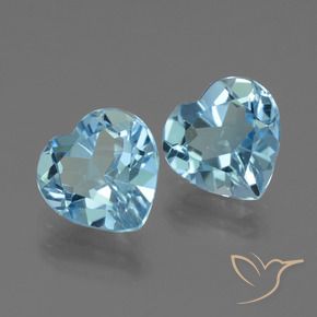 Shop natural 5.36ct スイスブルー トパーズ gems, 心臓, from ブラジル at GemSelect. In stock, global shipping!