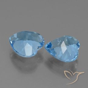 Shop natural 6.13ct スイスブルー トパーズ gems, 心臓, from ブラジル at GemSelect. In stock, global shipping!
