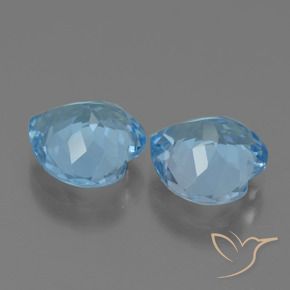 Shop natural 6.08ct スカイブルー トパーズ gems, 心臓, from ブラジル at GemSelect. In stock, global shipping!