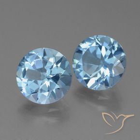 Shop natural 6.33ct スイスブルー トパーズ gems, ラウンド, from ブラジル at GemSelect. In stock, global shipping!