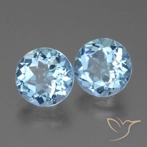 Shop natural 6.72ct スカイブルー トパーズ gems, ラウンド, from ブラジル at GemSelect. In stock, global shipping!
