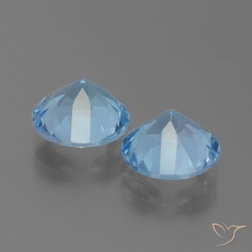 Shop natural 6.35ct スイスブルー トパーズ gems, ラウンド, from ブラジル at GemSelect. In stock, global shipping!