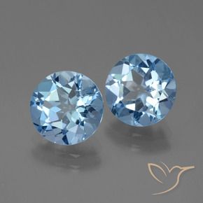 Shop natural 5.82ct スイスブルー トパーズ gems, ラウンド, from ブラジル at GemSelect. In stock, global shipping!