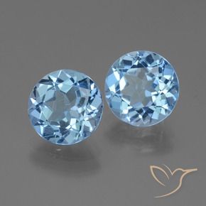 自然派の商品を探す 6.34ct スイスブルー トパーズ 宝石, ラウンドカット, ブラジル からGemSelectで. 在庫あり、世界各国へ発送!