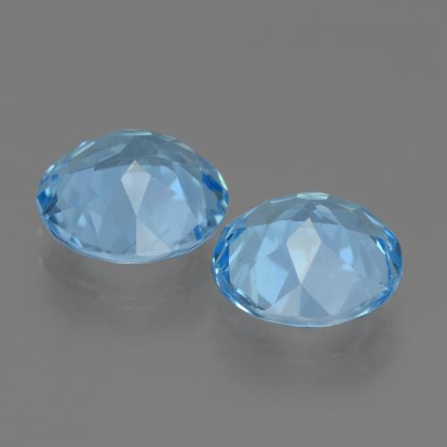 自然派の商品を探す 6.06ct スカイブルー トパーズ 宝石, ラウンドカット, ブラジル からGemSelectで. 在庫あり、世界各国へ発送!