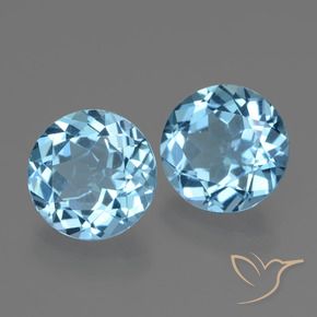 Shop natural 6.07ct スイスブルー トパーズ gems, ラウンド, from ブラジル at GemSelect. In stock, global shipping!