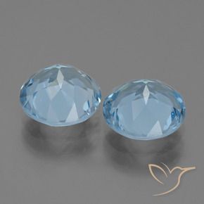 Shop natural 6.40ct スカイブルー トパーズ gems, ラウンド, from ブラジル at GemSelect. In stock, global shipping!