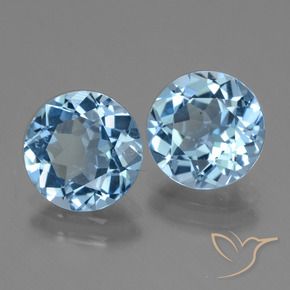 Shop natural 5.97ct スイスブルー トパーズ gems, ラウンド, from ブラジル at GemSelect. In stock, global shipping!