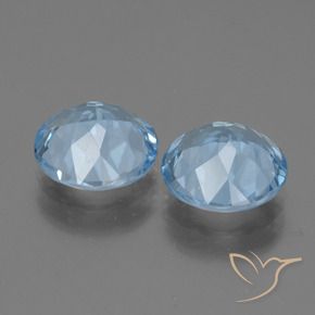 Shop natural 5.69ct スカイブルー トパーズ gems, ラウンド, from ブラジル at GemSelect. In stock, global shipping!
