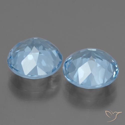 Shop natural 6.51ct スイスブルー トパーズ gems, ラウンド, from ブラジル at GemSelect. In stock, global shipping!