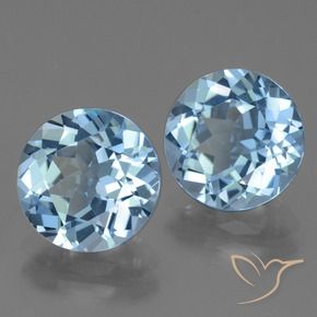 Shop natural 6.35ct スカイブルー トパーズ gems, ラウンド, from ブラジル at GemSelect. In stock, global shipping!