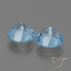Shop natural 6.19ct スカイブルー トパーズ gems, ラウンド, from ブラジル at GemSelect. In stock, global shipping!