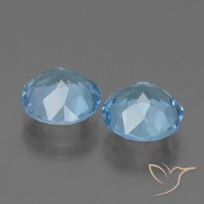 Shop natural 6.37ct スカイブルー トパーズ gems, ラウンド, from ブラジル at GemSelect. In stock, global shipping!