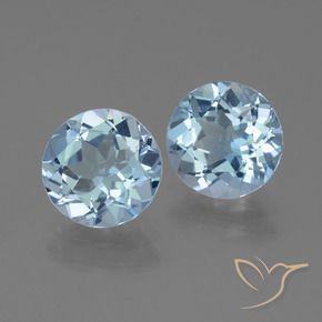 Shop natural 5.70ct スカイブルー トパーズ gems, ラウンド, from ブラジル at GemSelect. In stock, global shipping!