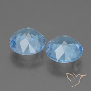 Shop natural 6.70ct スイスブルー トパーズ gems, ラウンド, from ブラジル at GemSelect. In stock, global shipping!