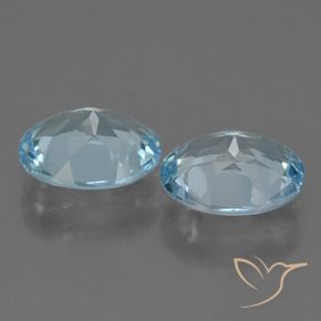 Shop natural 5.81ct スカイブルー トパーズ gems, 楕円形, from ブラジル at GemSelect. In stock, global shipping!