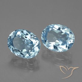 Shop natural 7.31ct スカイブルー トパーズ gems, 楕円形, from ブラジル at GemSelect. In stock, global shipping!