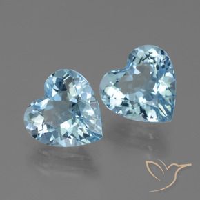 Shop natural 5.51ct スカイブルー トパーズ gems, 心臓, from ブラジル at GemSelect. In stock, global shipping!