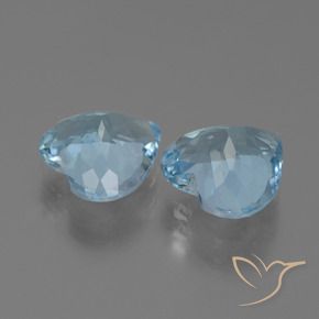 Shop natural 5.51ct スカイブルー トパーズ gems, 心臓, from ブラジル at GemSelect. In stock, global shipping!