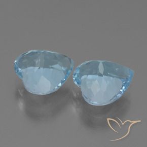 Shop natural 6.32ct スカイブルー トパーズ gems, 心臓, from ブラジル at GemSelect. In stock, global shipping!