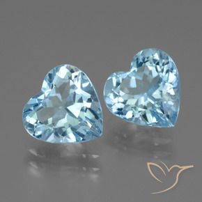 Shop natural 5.69ct スイスブルー トパーズ gems, 心臓, from ブラジル at GemSelect. In stock, global shipping!