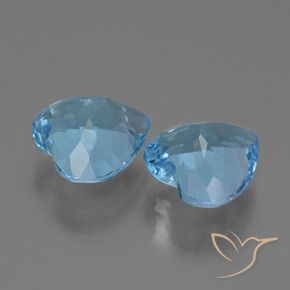 Shop natural 6.23ct スイスブルー トパーズ gems, 心臓, from ブラジル at GemSelect. In stock, global shipping!