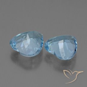 Shop natural 5.57ct スイスブルー トパーズ gems, 心臓, from ブラジル at GemSelect. In stock, global shipping!