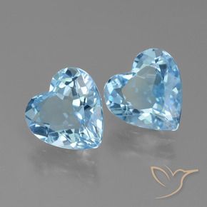 Shop natural 5.58ct スイスブルー トパーズ gems, 心臓, from ブラジル at GemSelect. In stock, global shipping!