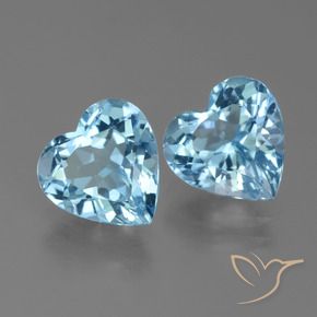 Shop natural 6.10ct スイスブルー トパーズ gems, 心臓, from ブラジル at GemSelect. In stock, global shipping!