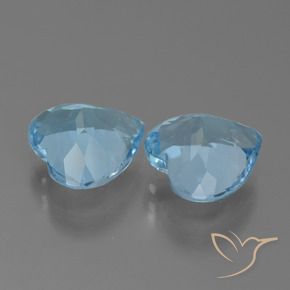 Shop natural 6.10ct スイスブルー トパーズ gems, 心臓, from ブラジル at GemSelect. In stock, global shipping!