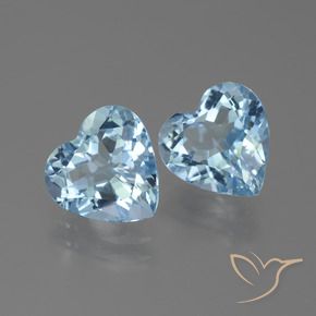 Shop natural 5.79ct スカイブルー トパーズ gems, 心臓, from ブラジル at GemSelect. In stock, global shipping!