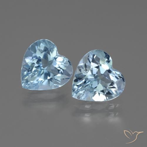 Shop natural 5.33ct スイスブルー トパーズ gems, 心臓, from ブラジル at GemSelect. In stock, global shipping!