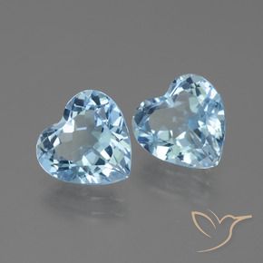 Shop natural 5.44ct スカイブルー トパーズ gems, 心臓, from ブラジル at GemSelect. In stock, global shipping!