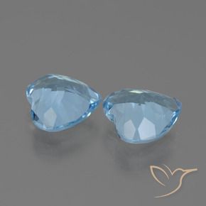 Shop natural 5.44ct スカイブルー トパーズ gems, 心臓, from ブラジル at GemSelect. In stock, global shipping!