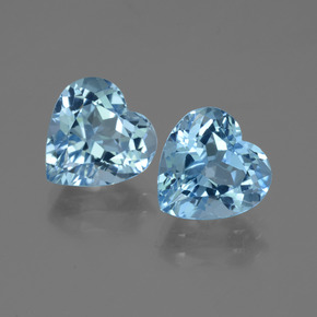 自然派の商品を探す 6.36ct スカイブルー トパーズ 宝石, ハート型, ブラジル からGemSelectで. 在庫あり、世界各国へ発送!