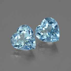 自然派の商品を探す 6.36ct スカイブルー トパーズ 宝石, ハート型, ブラジル からGemSelectで. 在庫あり、世界各国へ発送!