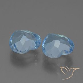 Shop natural 5.61ct スイスブルー トパーズ gems, 心臓, from ブラジル at GemSelect. In stock, global shipping!