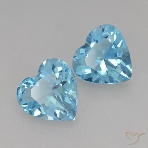 Shop natural 5.17ct スイスブルー トパーズ gems, 心臓, from ブラジル at GemSelect. In stock, global shipping!