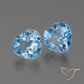 Shop natural 6.27ct スイスブルー トパーズ gems, 心臓, from ブラジル at GemSelect. In stock, global shipping!
