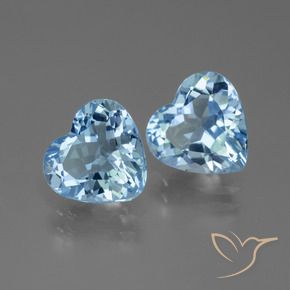 Shop natural 5.44ct スイスブルー トパーズ gems, 心臓, from ブラジル at GemSelect. In stock, global shipping!