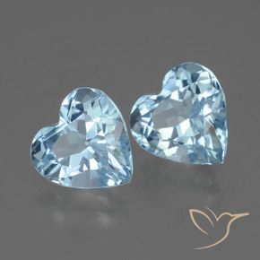 Shop natural 6.27ct スカイブルー トパーズ gems, 心臓, from ブラジル at GemSelect. In stock, global shipping!