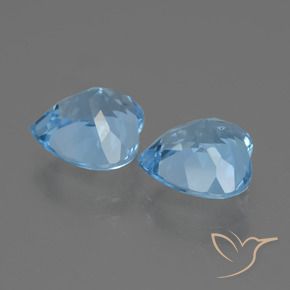 Shop natural 6.47ct スカイブルー トパーズ gems, 心臓, from ブラジル at GemSelect. In stock, global shipping!