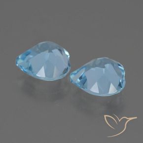 Shop natural 5.69ct スイスブルー トパーズ gems, 心臓, from ブラジル at GemSelect. In stock, global shipping!
