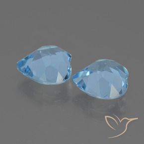 Shop natural 5.91ct スカイブルー トパーズ gems, 心臓, from ブラジル at GemSelect. In stock, global shipping!